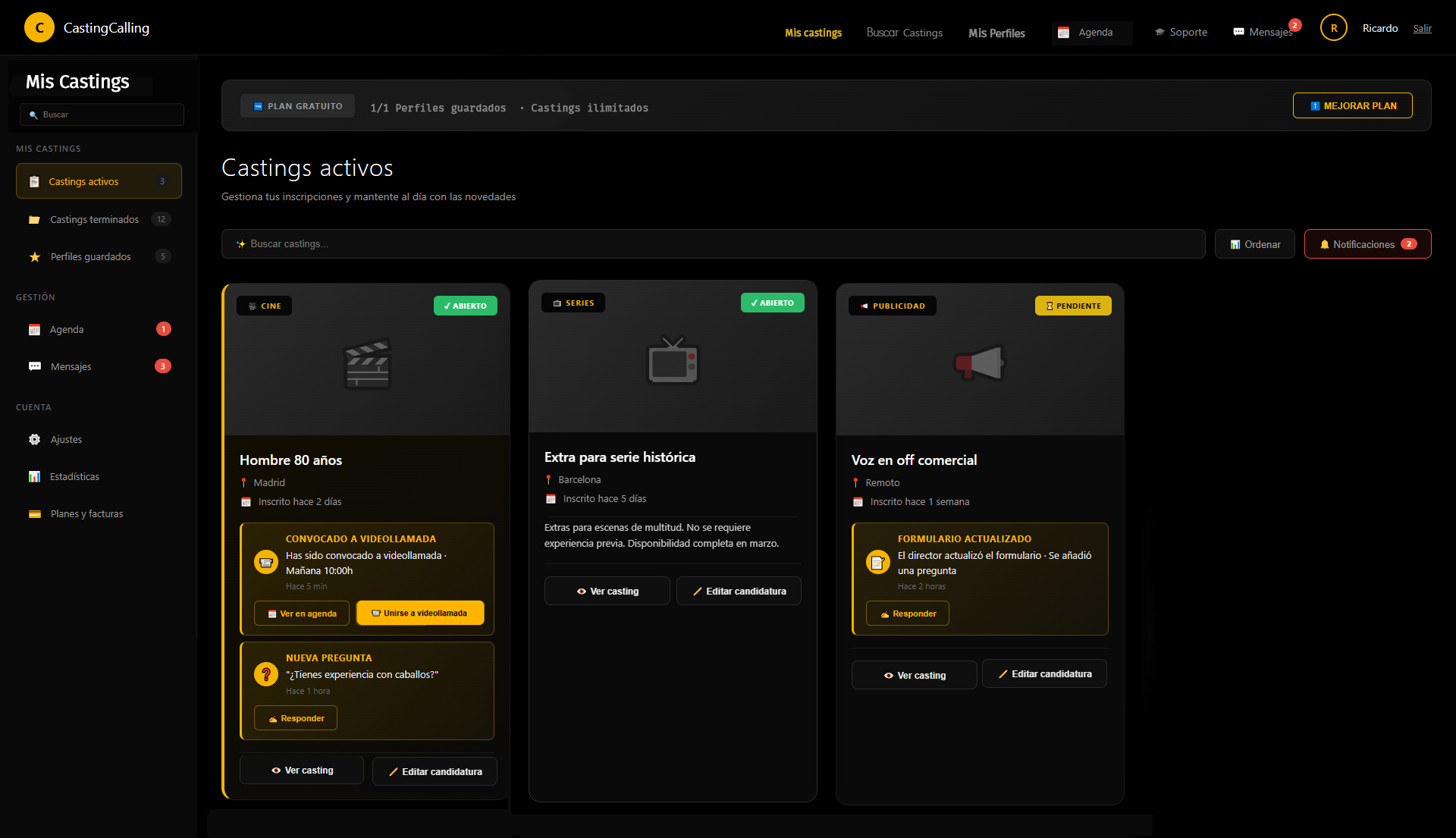 1-PRUEBA DE NEUS- preguntas del director - Casting 